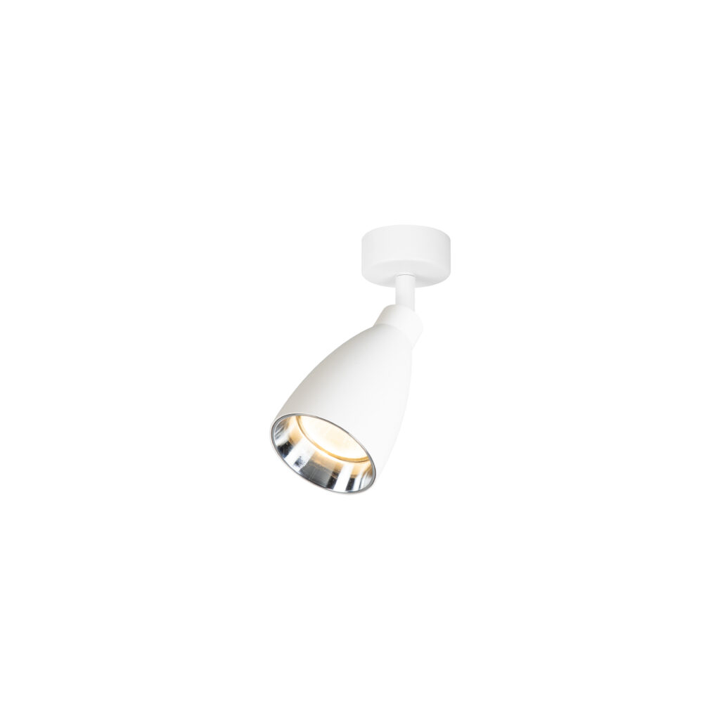 LUMI 1 GU10 Trumpet Ceiling Spot Lights WH