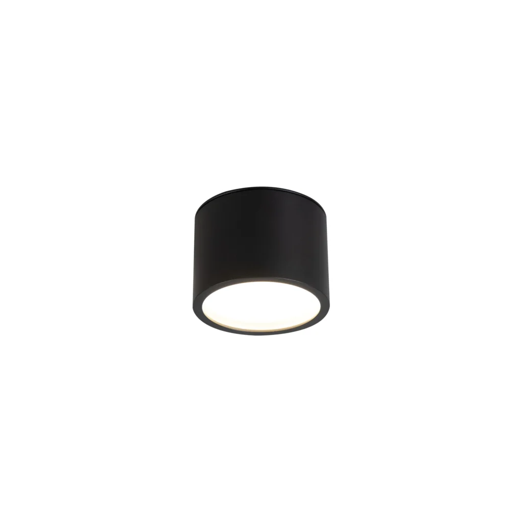 AURA GX53 Surface mounted downlight IP65 BK