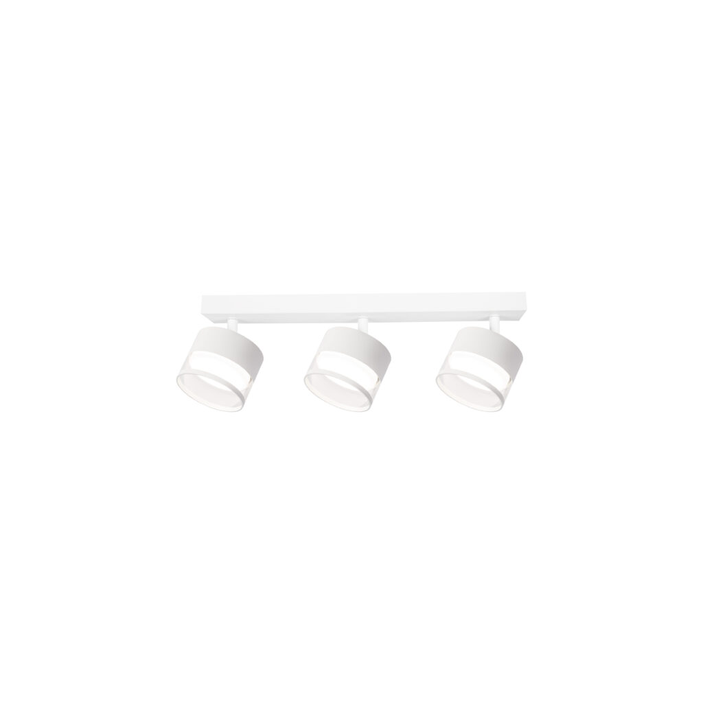 VELA 3L GX53 Acrylic Ring Ceiling Spot Lights WH