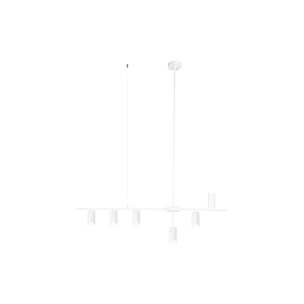 FLUX 6 GU10 Pendant WH