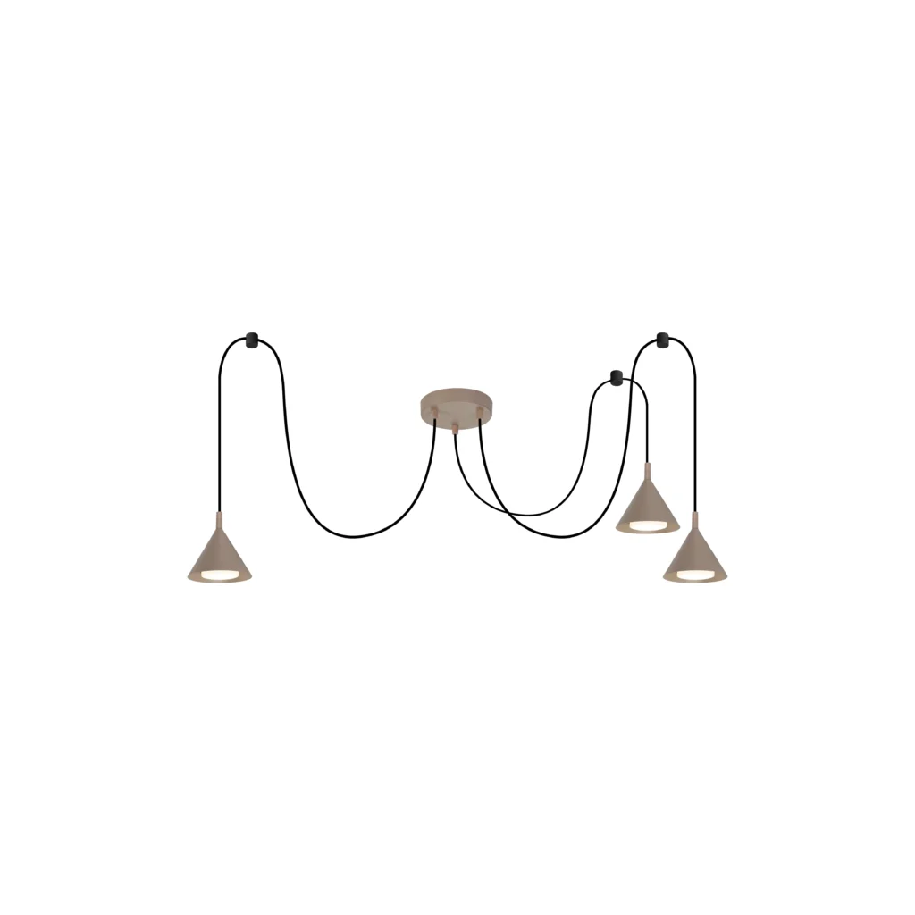 MUSE 3L GX53 Pendant Light BEI