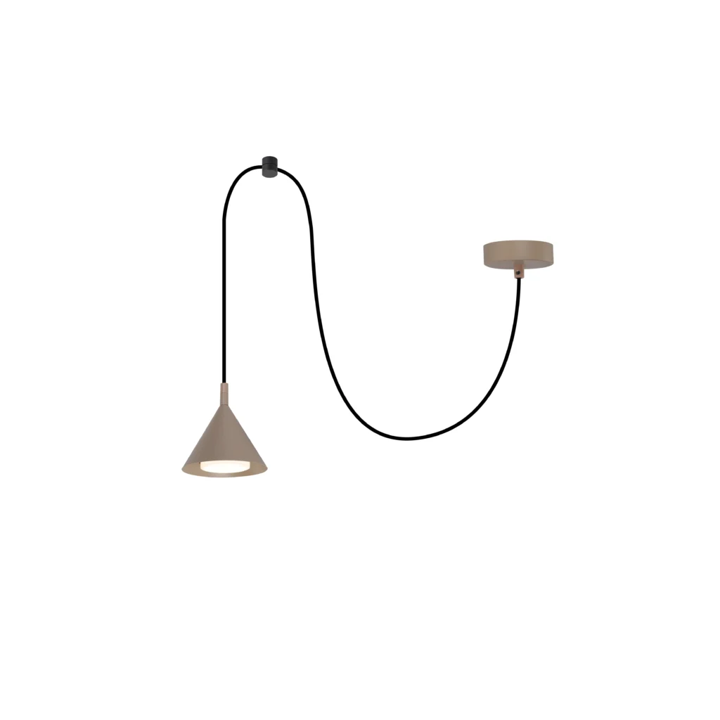 MUSE 1L GX53 Pendant Light BEI