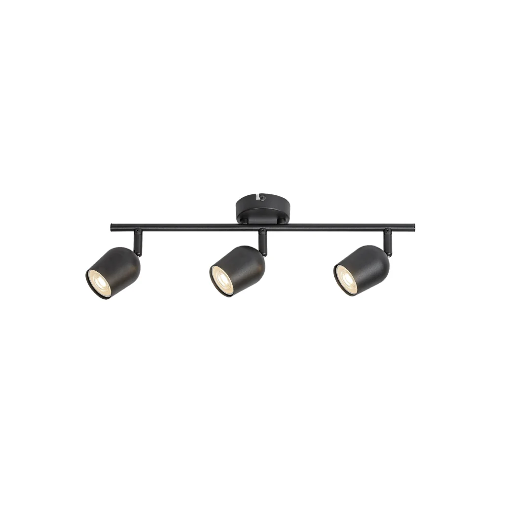 VERA 3 GU10 Ceiling Spot Light BK