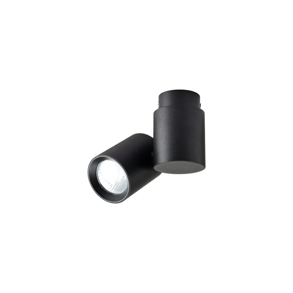 NOVA 1 GU10 Telescope Ceiling Spot Lights BK