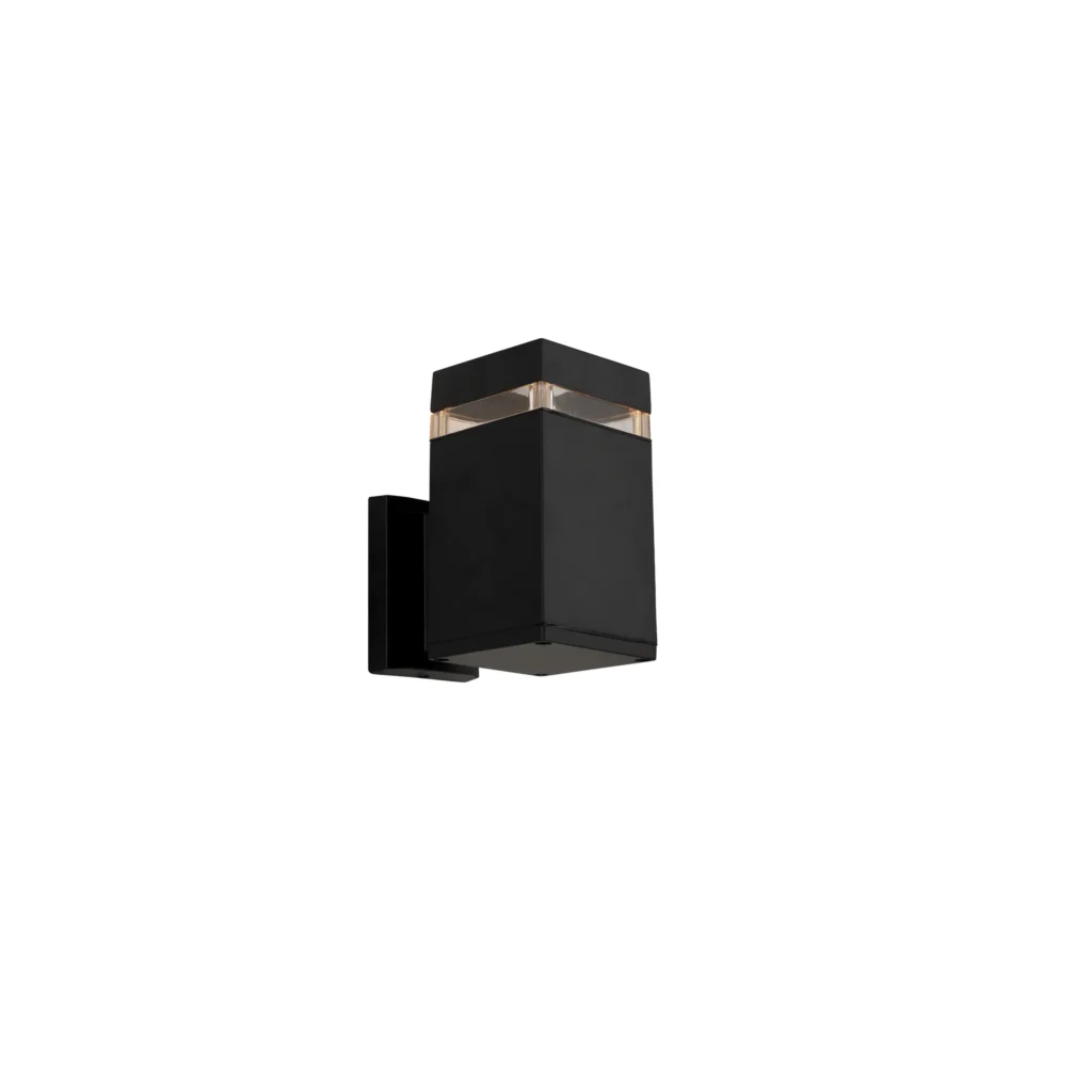 APEX 1 E27 IP54 Outdoor Wall Lamp BK