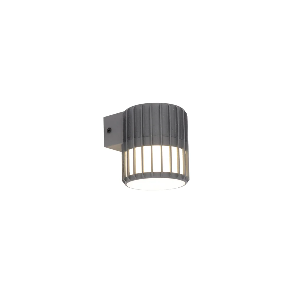 Ellery GX53 IP54 Outdoor Wall Lamp GR