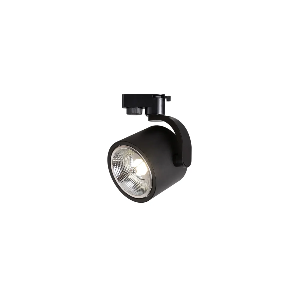 SHERA 1 1F2Wires AR111 track spot light with adaptor BK