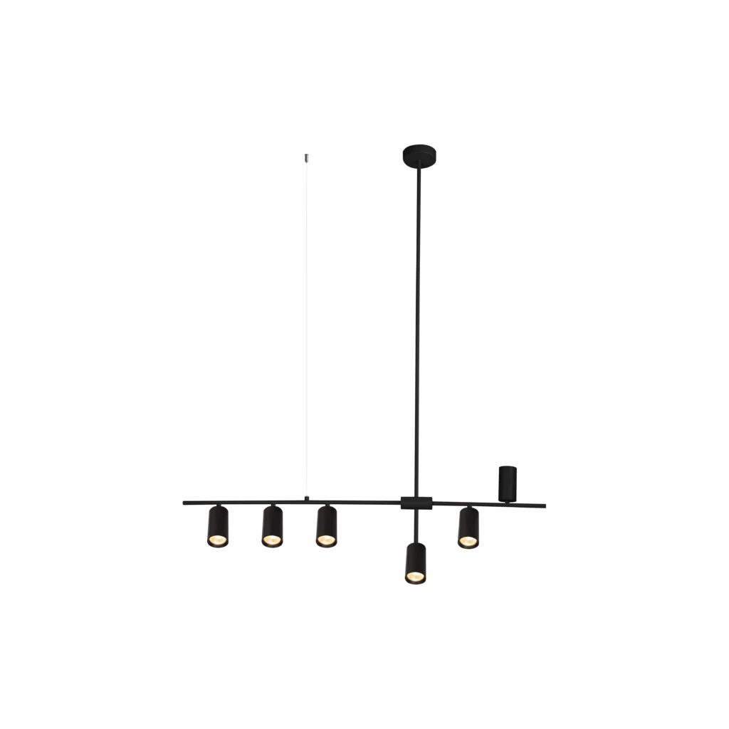 FLUX 6 GU10 Pendant BK