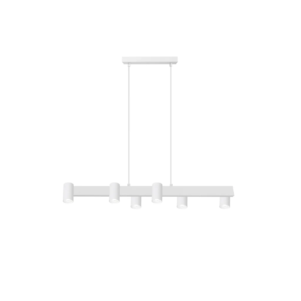 AURA 6 GU10 Pendant WH