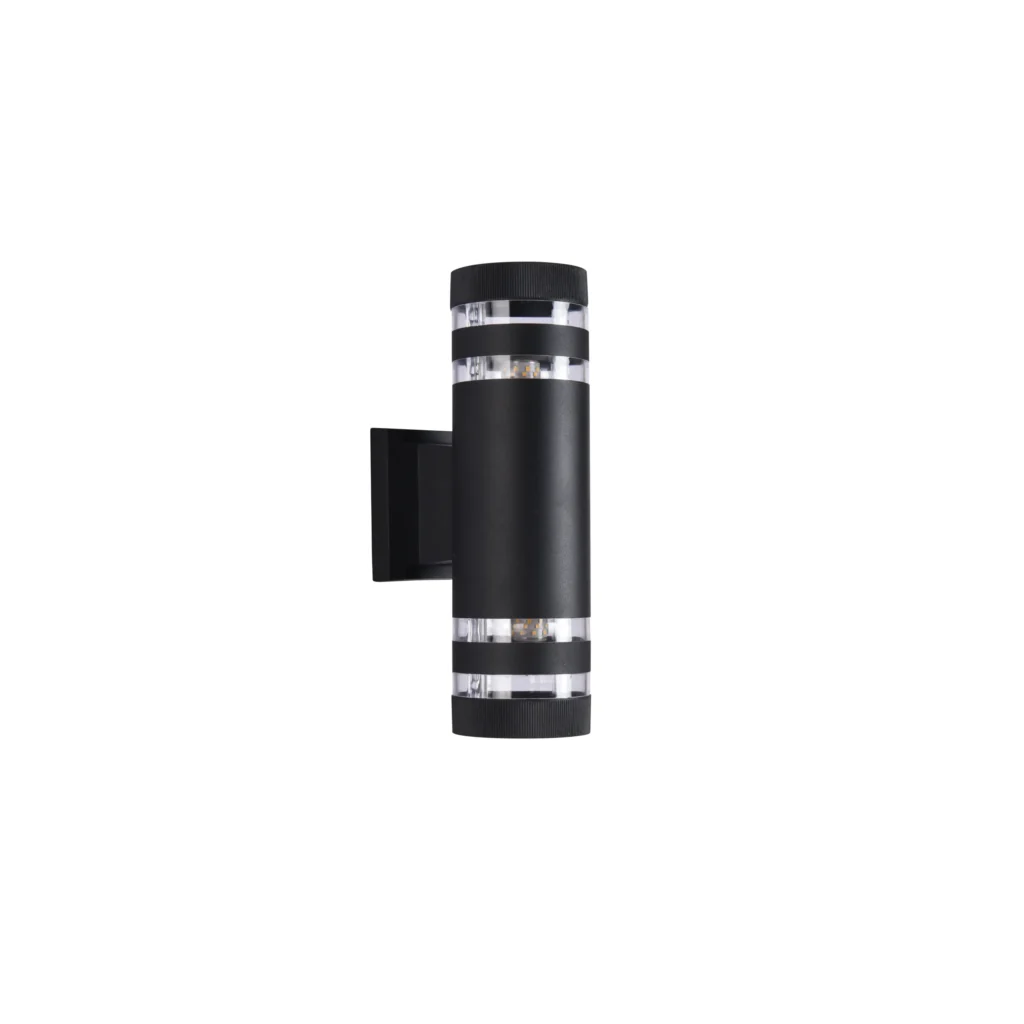 NOIR 2 E27 IP54 Outdoor Wall Lamp BK