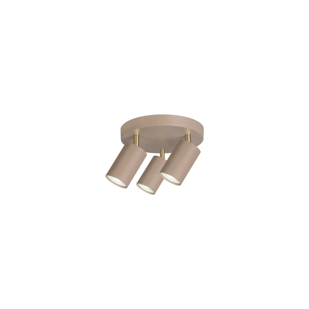 PURA 3 GU10 Ceiling Spot Light ROUND BG