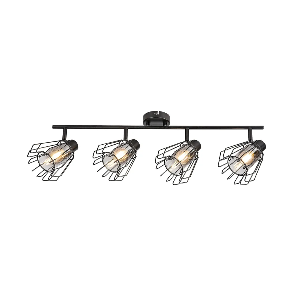 NOVO 4 E14 Ceiling Spot Light BK