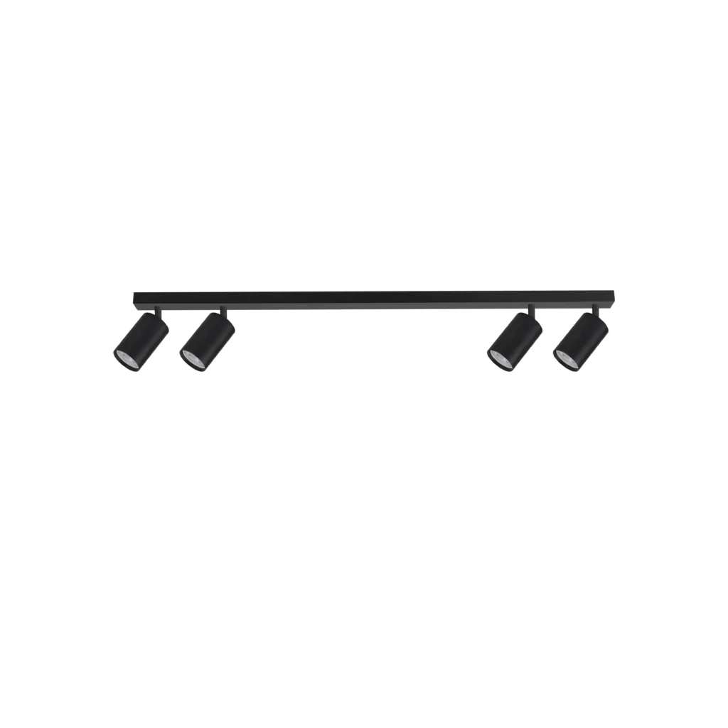 SAGE 4 GU10 Ceiling Spot Lights BK