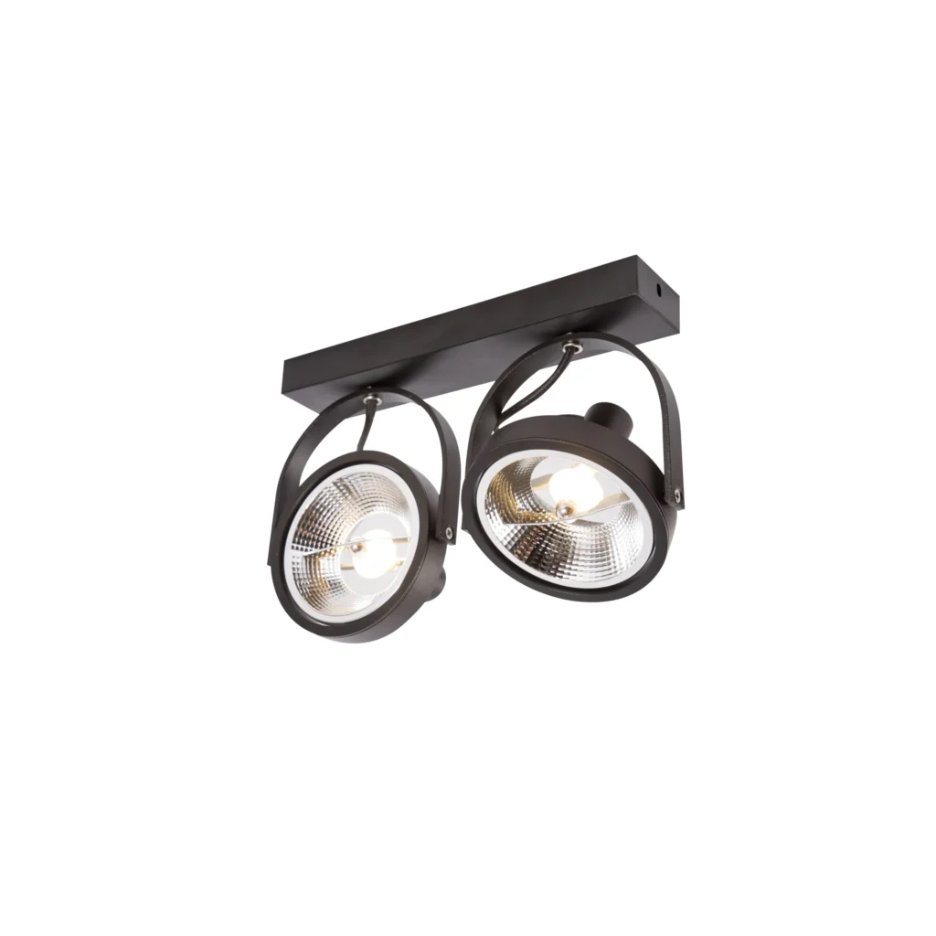 PRISM 2 AR111 Ceiling Spot Light BK