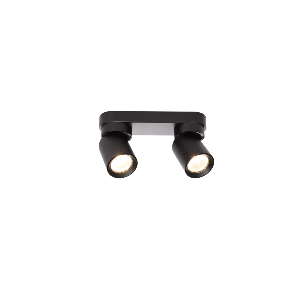 TERRA 2 GU10 Ceiling Spot Light BK