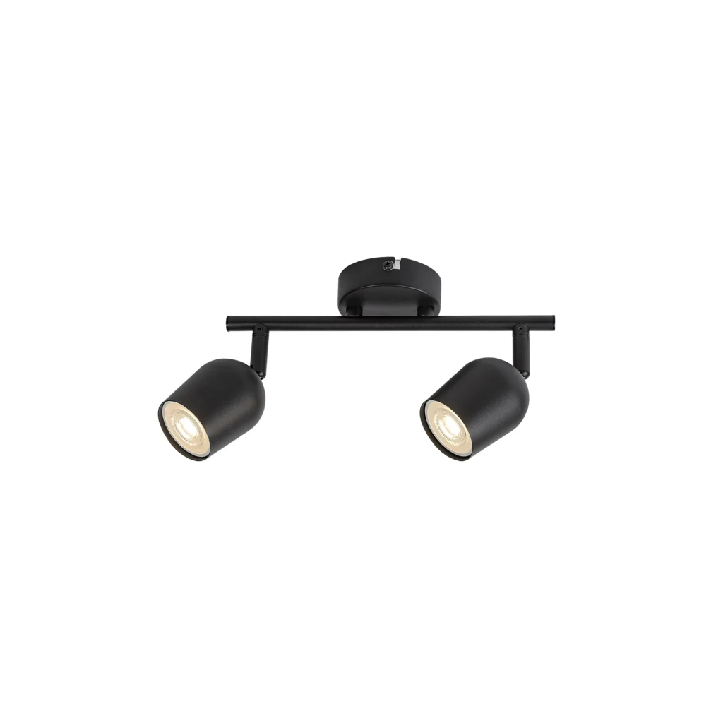 VERA 2 GU10 Ceiling Spot Light BK