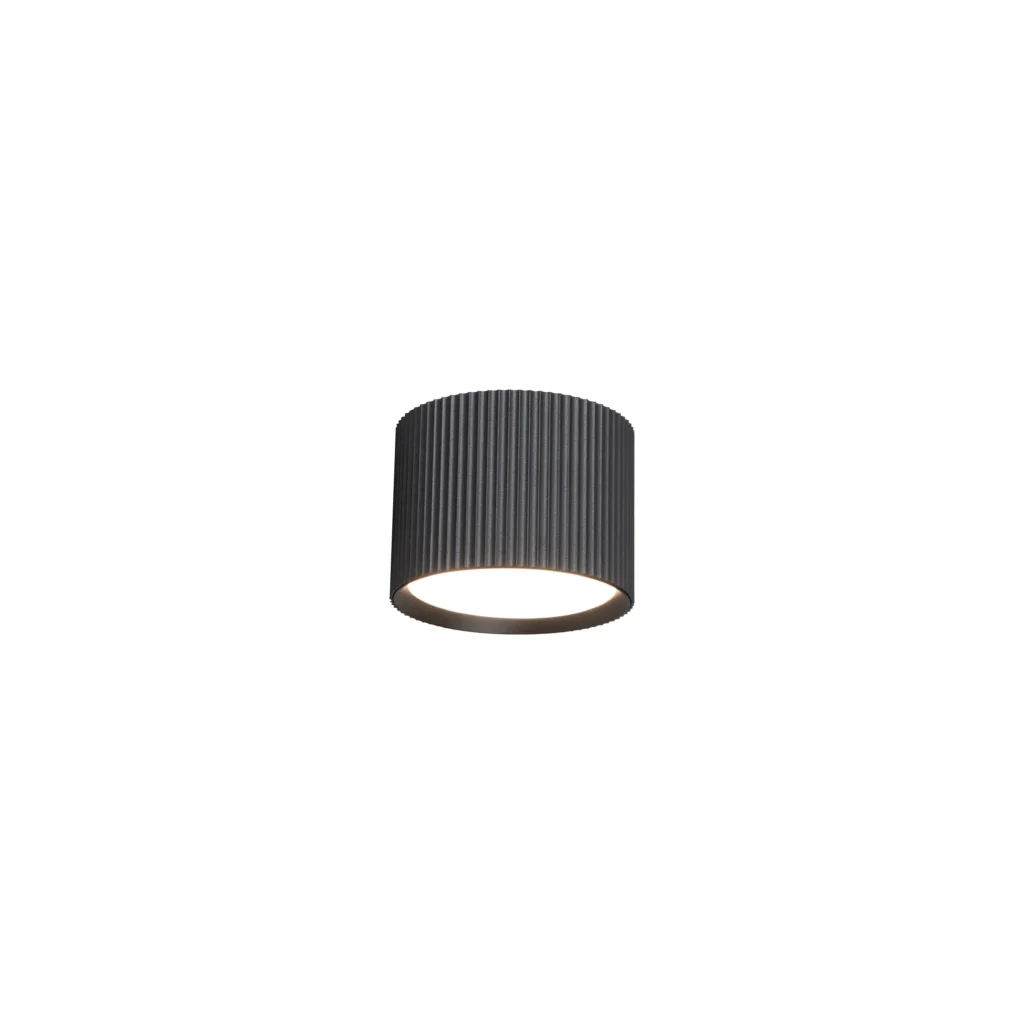 NOVA 1 GX53 Vertical Fine Ftripes Downlight BK