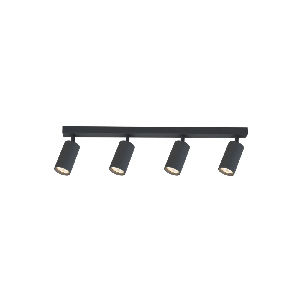 CHIME 4 GU10 Ceiling Spot Light-L GREY