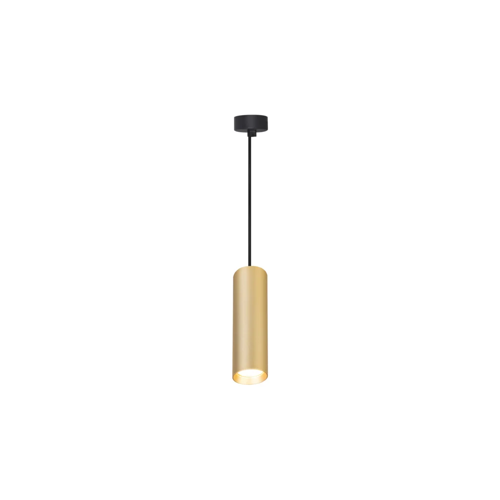 JUBILEE 1 GU10 Pendant BK base+GD tube