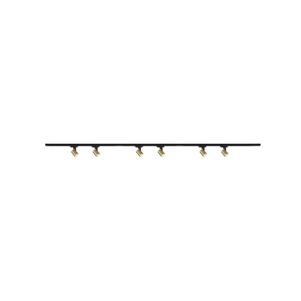 BERYL 6 GU10 track spot system GD