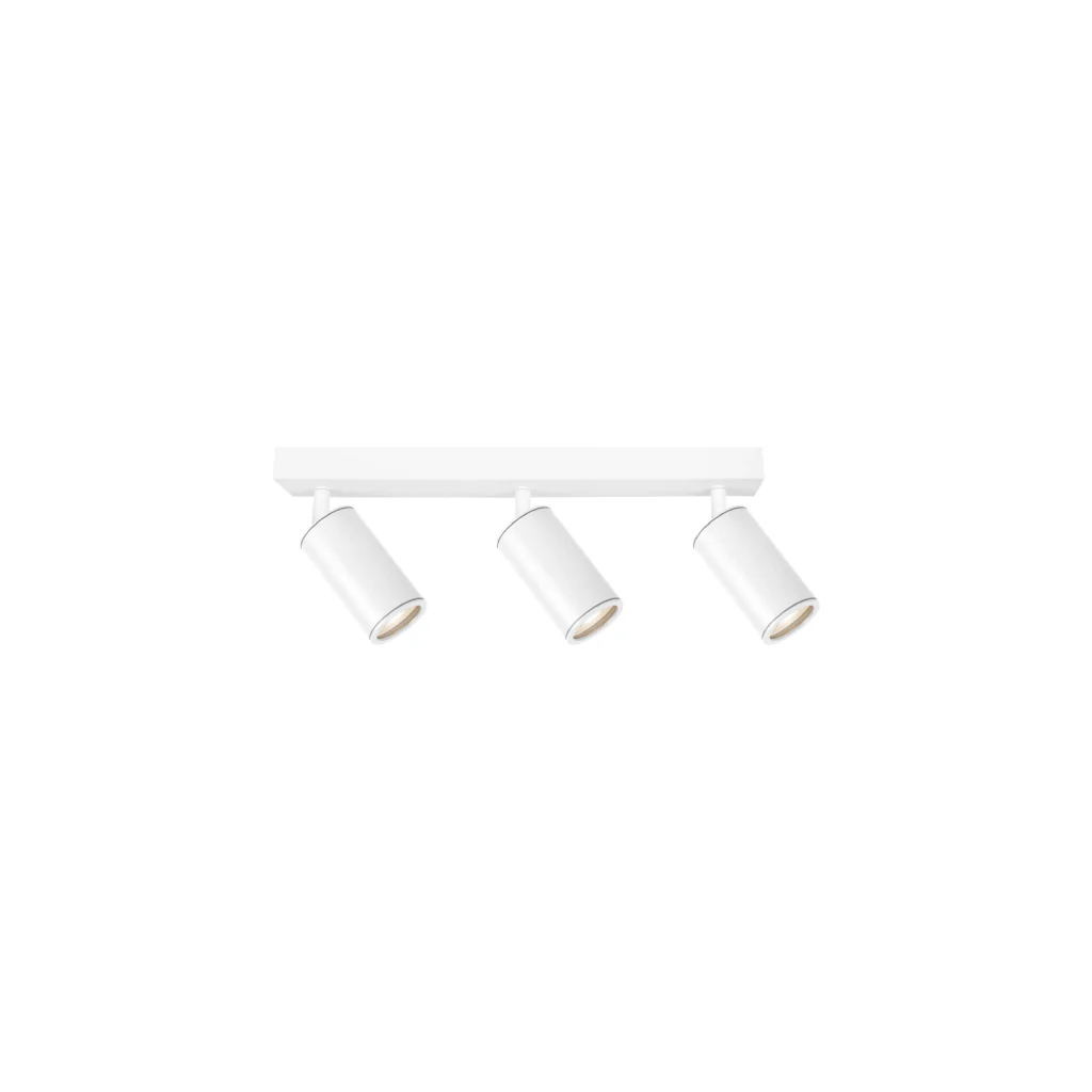 FALT 3 GU10 Ceiling Spot Light WH