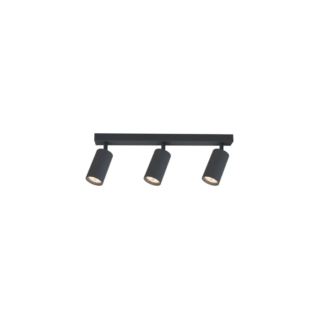 CHIME 3 GU10 Ceiling Spot Light GREY