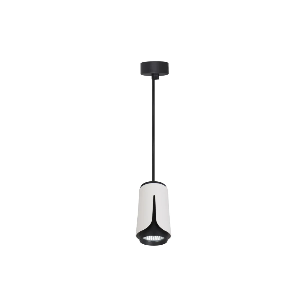 Tulip 1 GU10 Pendants WH+BK