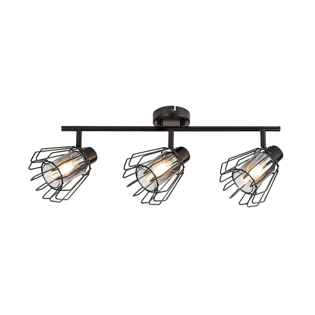 NOVO 3 E14 Ceiling Spot Light BK