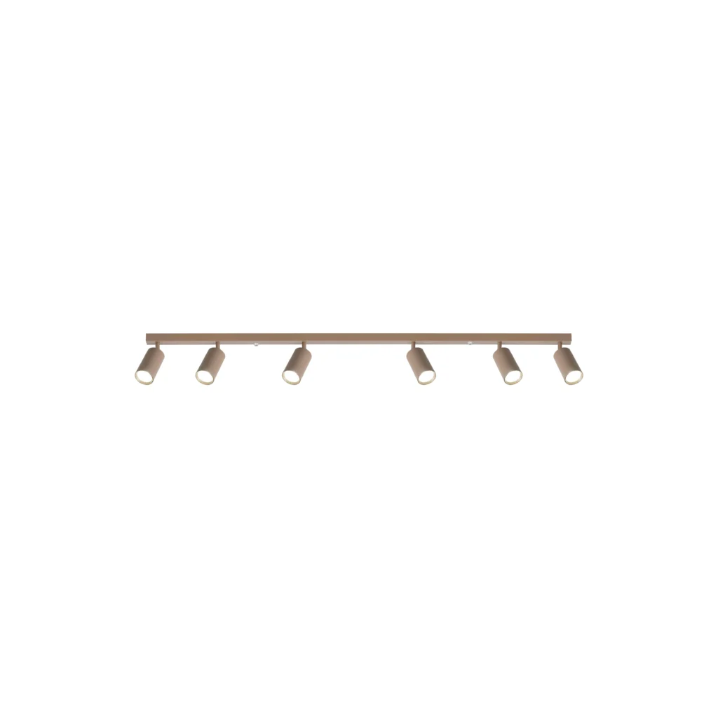 CHIME 6 GU10 Ceiling Spot Light BEI