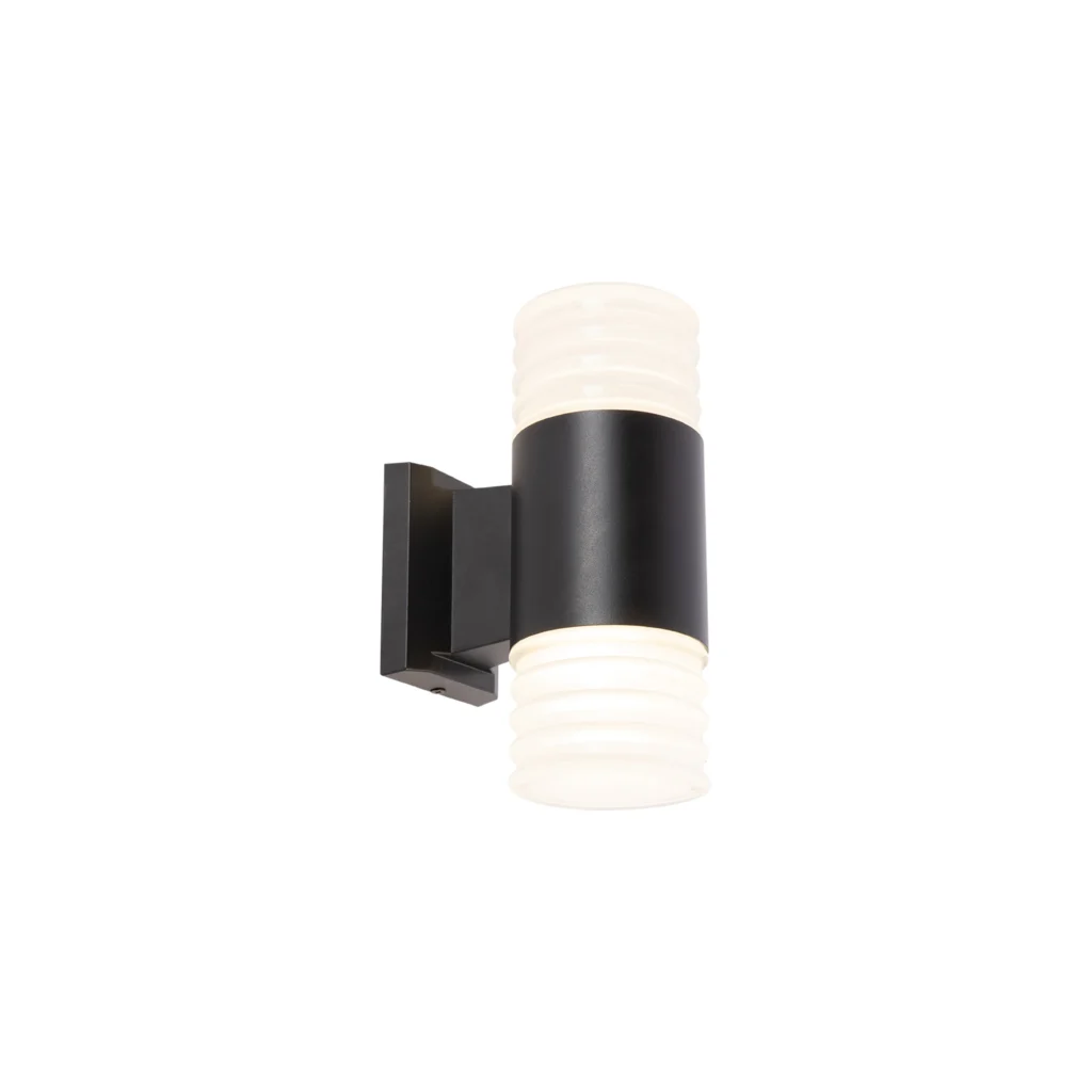 Barnaby 2 GX53 IP54 Outdoor Wall Lamp BK