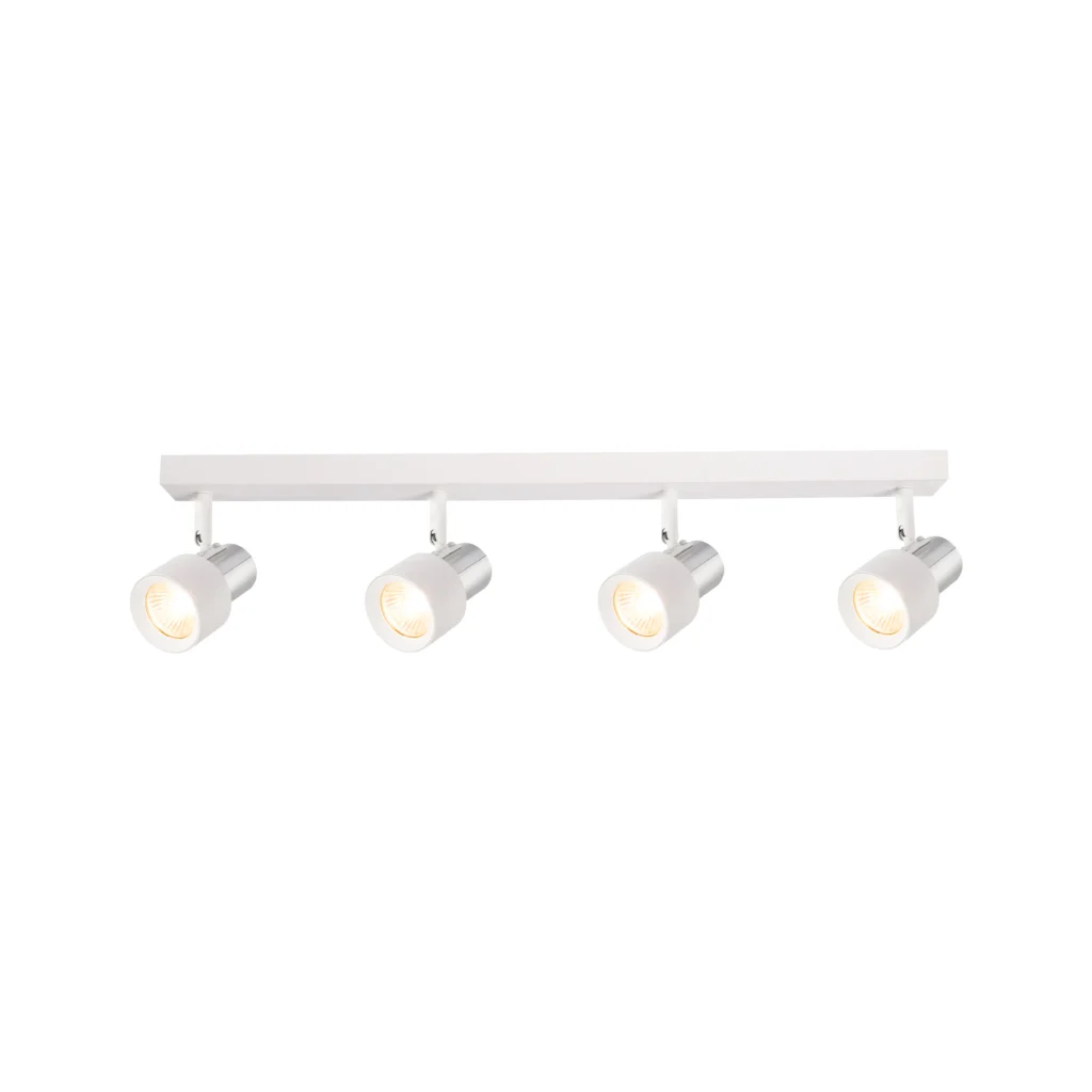 GARNET 4 GU10 Ceiling Spot Light-L WH+CR