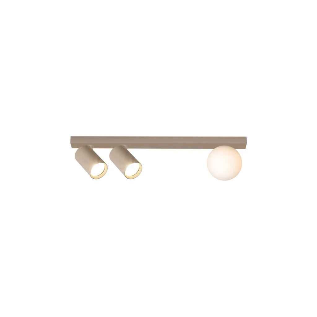 ZEAL 2 GU10 1 G9 Ceiling Spot Light BEI