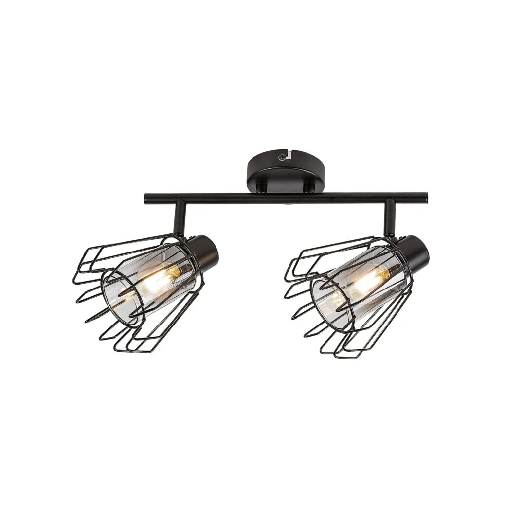 NOVO 2 E14 Ceiling Spot Light BK