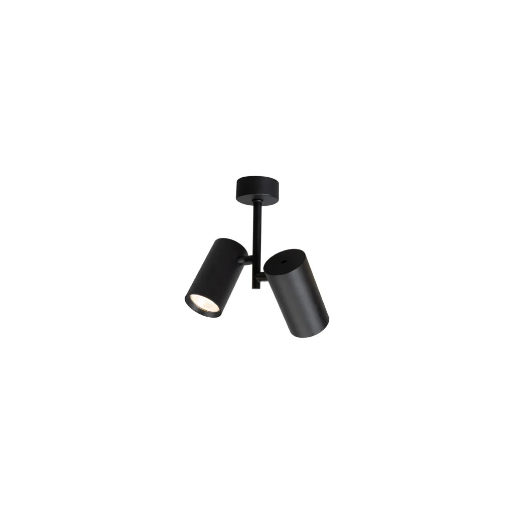 ELIXIR 2 GU10 Ceiling Spot Light Sand BK