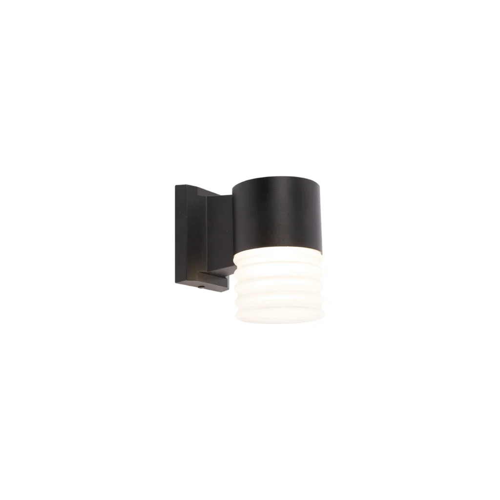 Barnaby GX53 IP54 Outdoor Wall Lamp BK