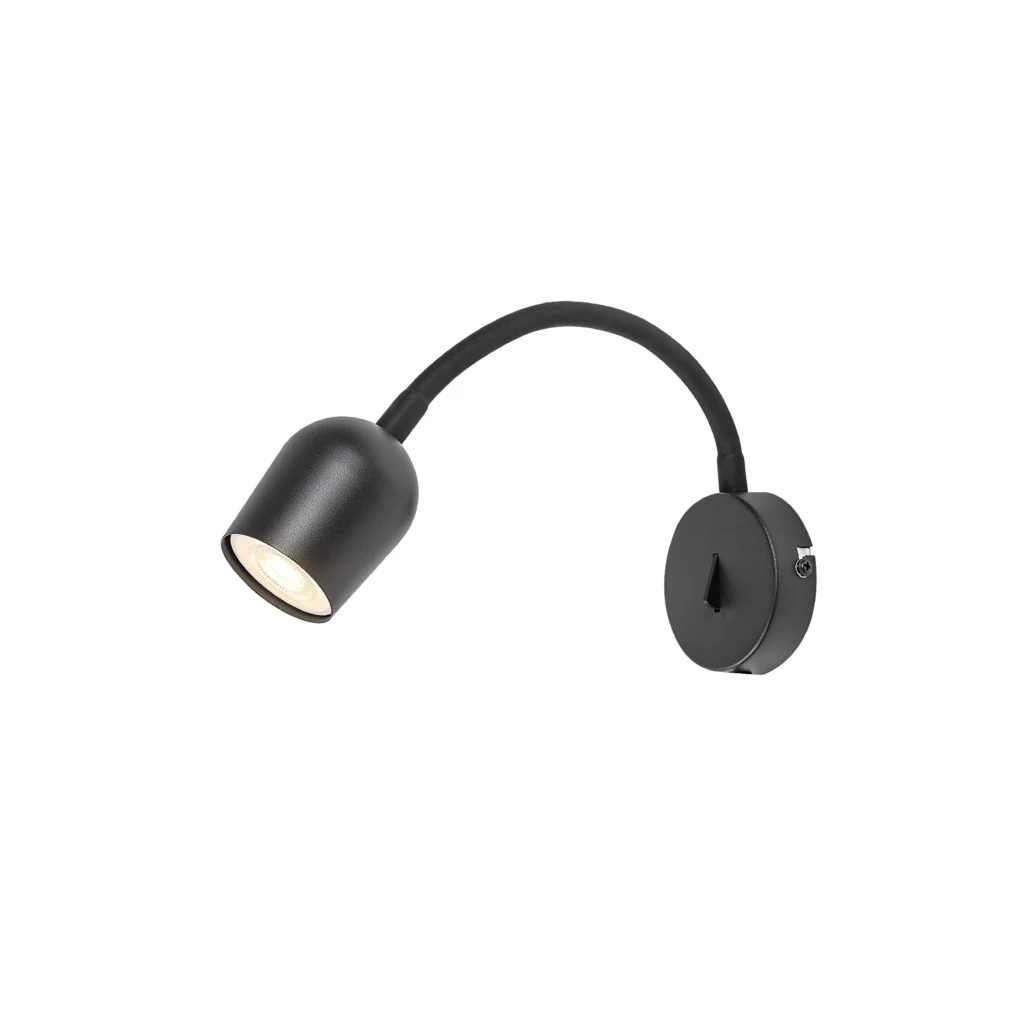 VERA 1 GU10 Wall Light BK