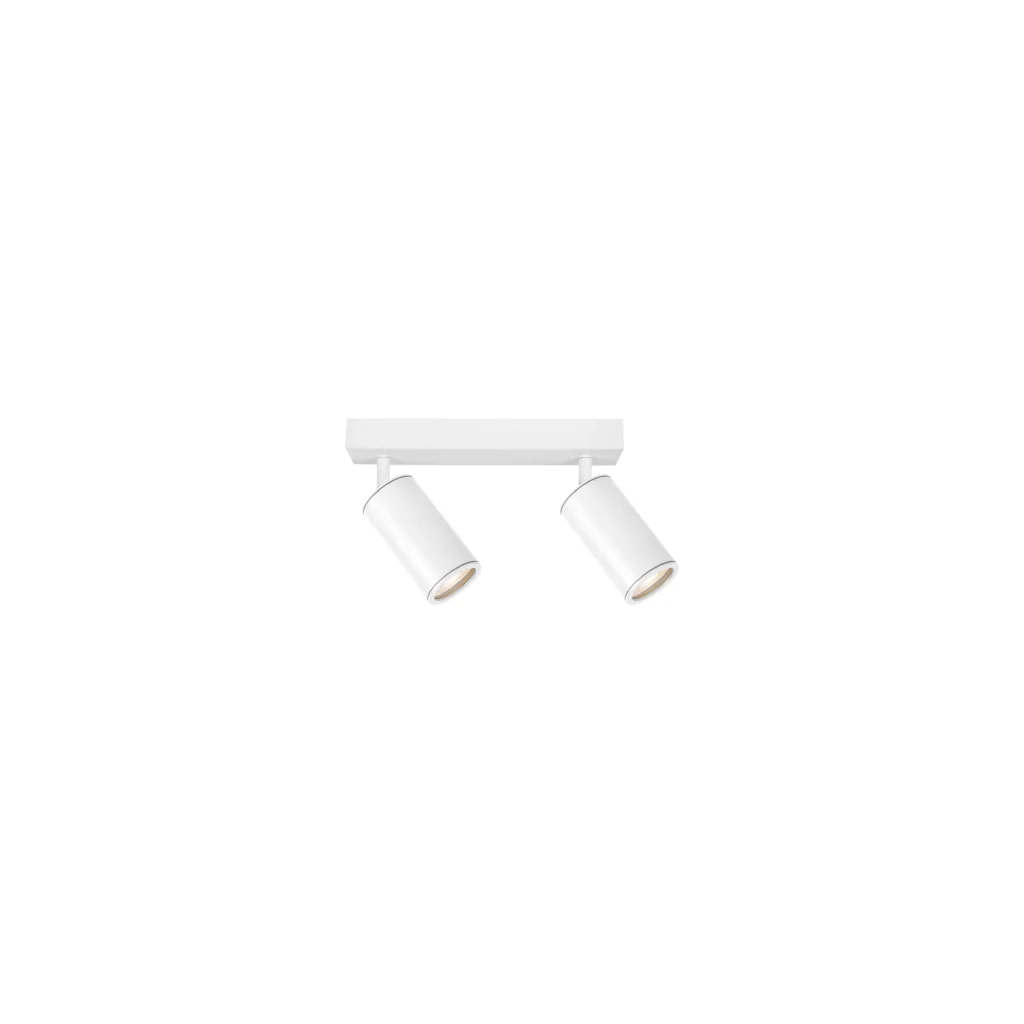 FALT 2 GU10 Ceiling Spot Light WH