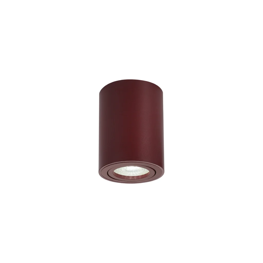 REVERIE GU10 Surface Mounted Downlight BURG