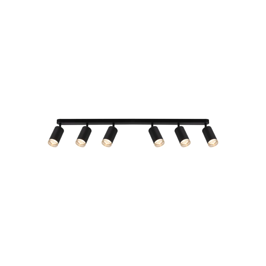 NIMBLE 6 GU10 Ceiling Spot Light BK