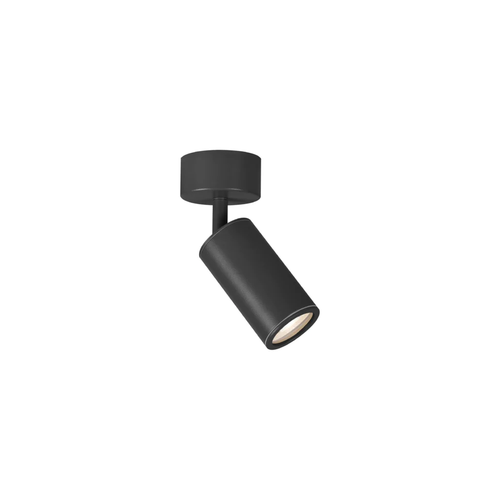 FALT 1 GU10 Ceiling Spot Light BK