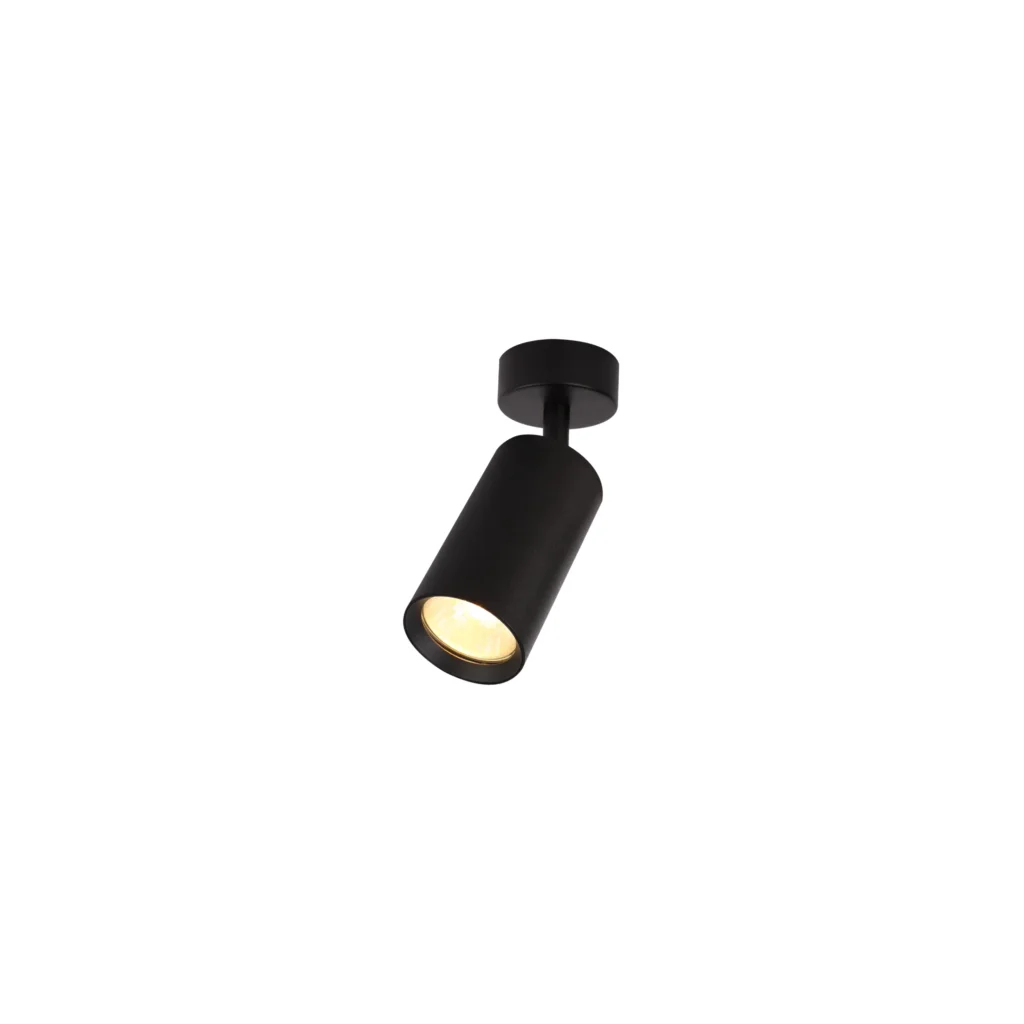 GAIA 1 GU10 Ceiling Spot Light BK