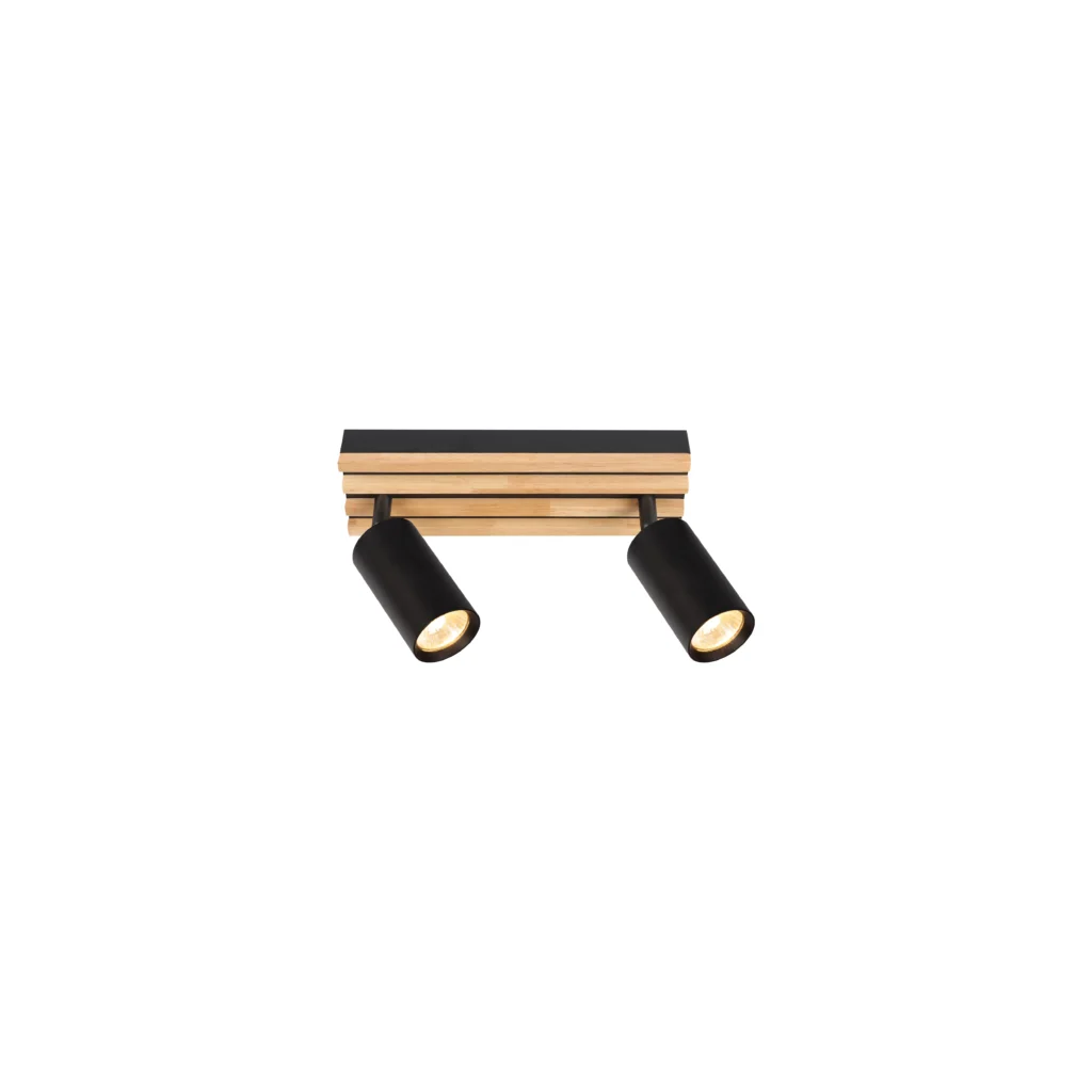 ZEAL 2 GU10 Ceiling Spot Light BK