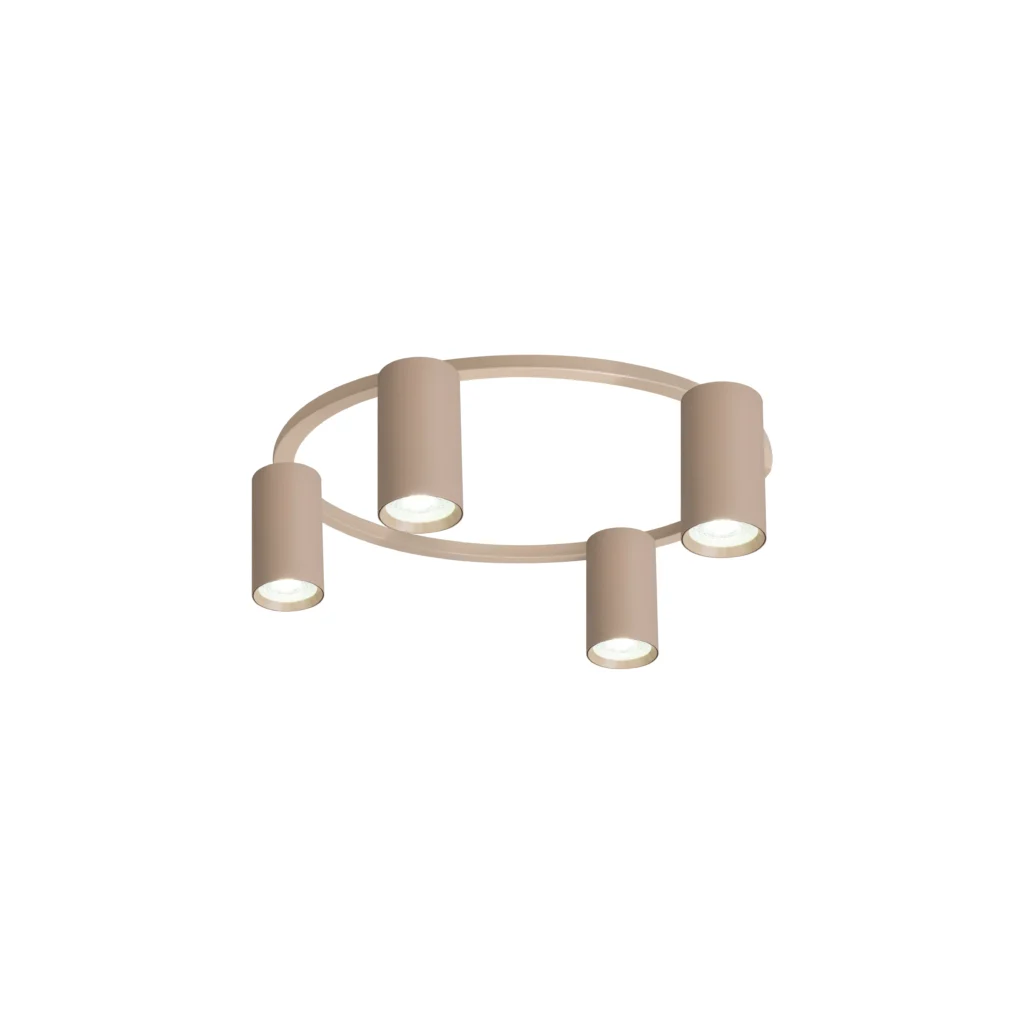LUNA 4 GU10 Ceiling Spot Light BEI