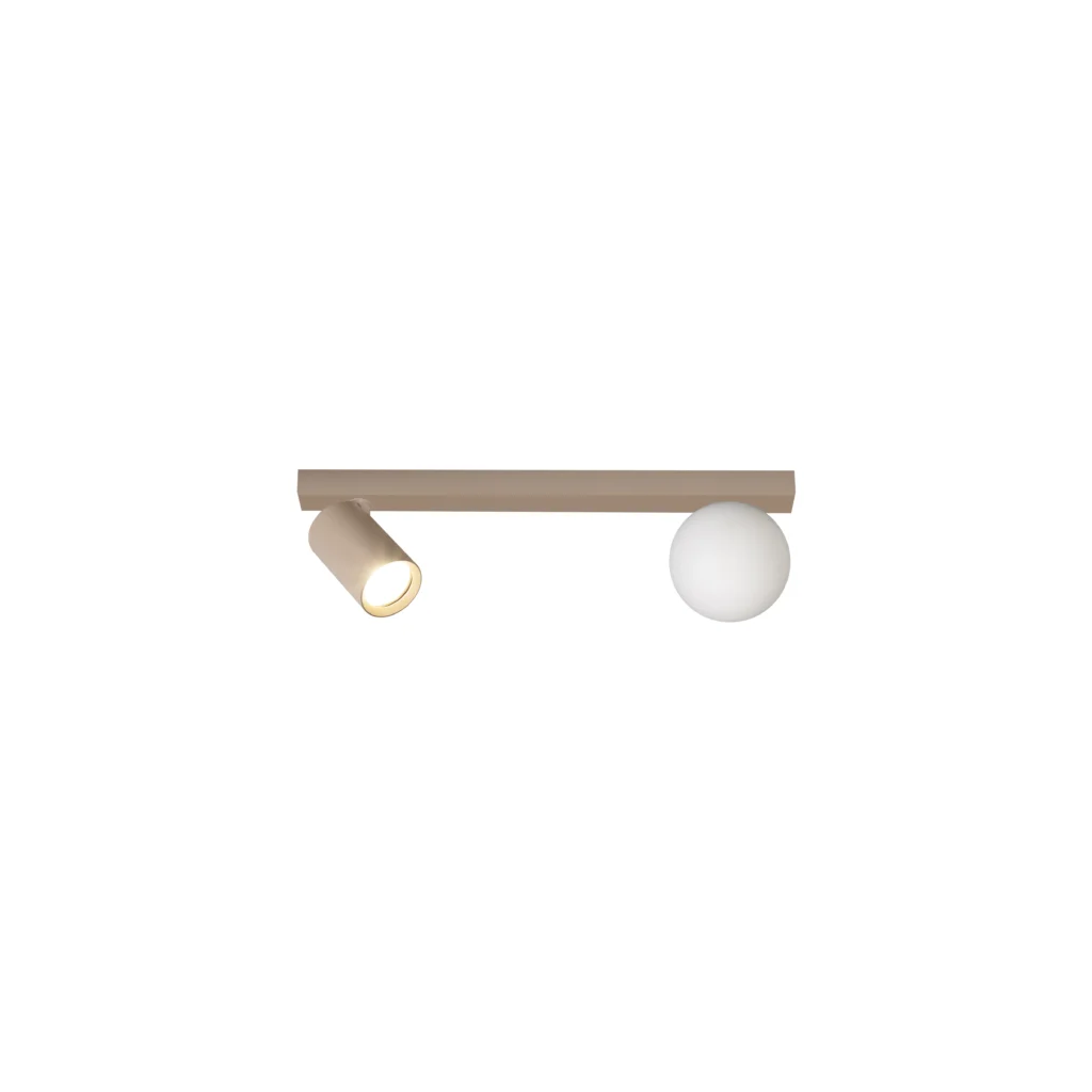 ZEAL 1 GU10 1 G9 Ceiling Spot Light BEI