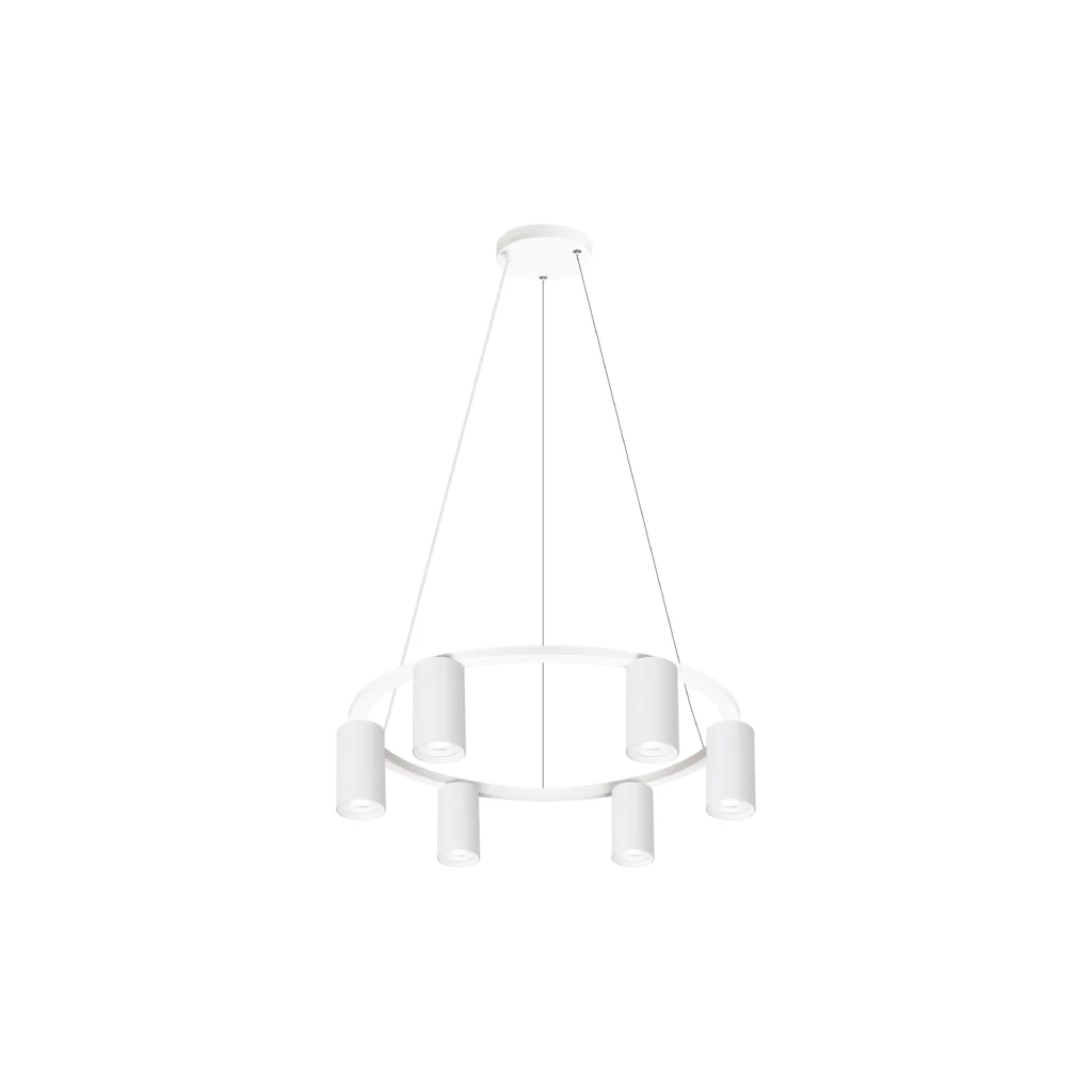 LUNA 6 GU10 Pendant-B WH