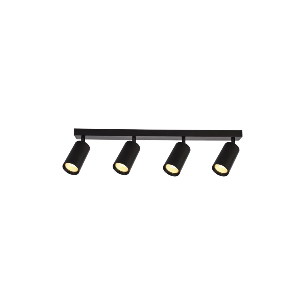 GAIA 4 GU10 Ceiling Spot Light BK