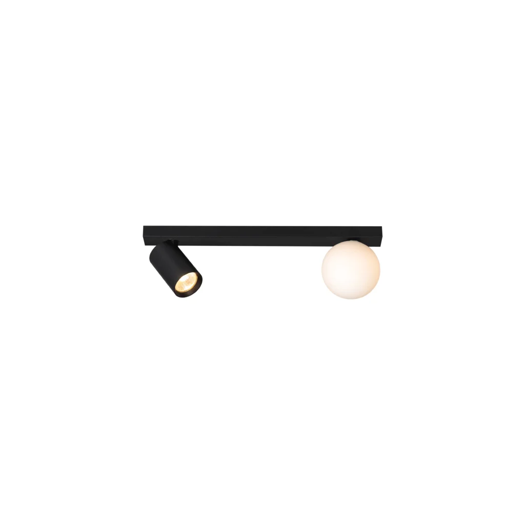 ZEAL 1 GU10 1 G9 Ceiling Spot Light BK
