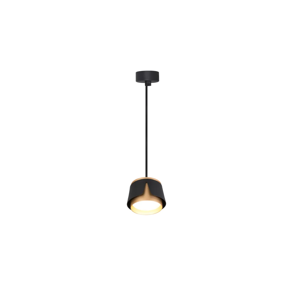 Tulip 1 GX53 Pendants BK+GD