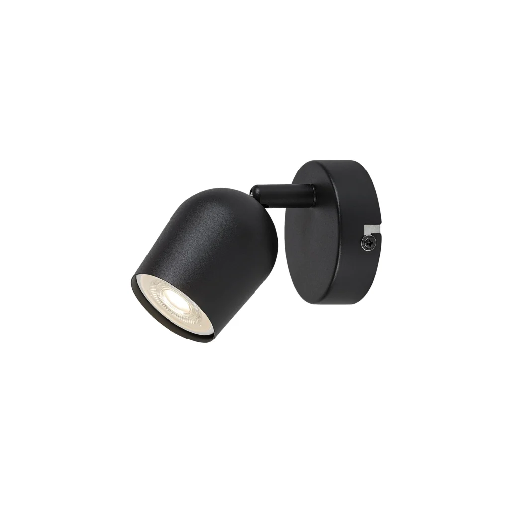 VERA 1 GU10 Ceiling Spot Light BK