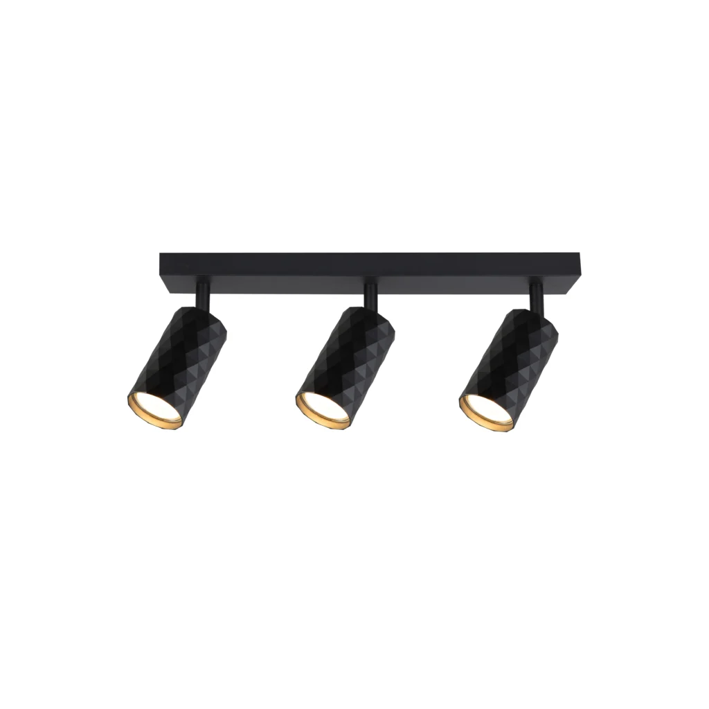 NEXUS 3 GU10 Ceiling Spot Lights BK